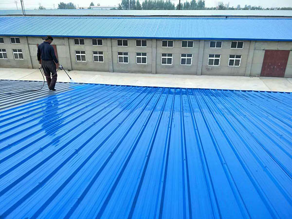 新邱 彩钢瓦喷漆翻新工业厂房、仓库